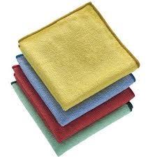 PANNO IN MICROFIBRA SET 5PZ. MULTIUSO 38x30 COLORATI - '15099'