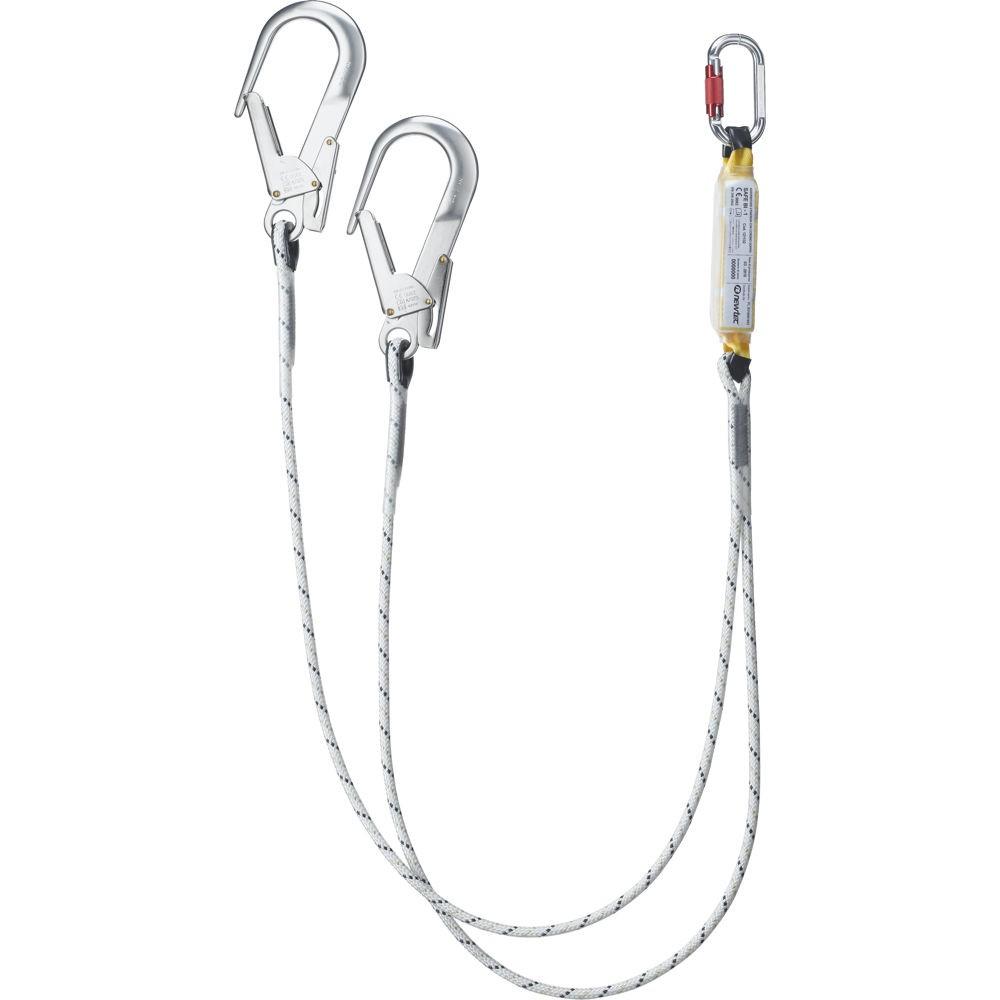 Cordino anticaduta safe bi-1 2,0 mt2 punti