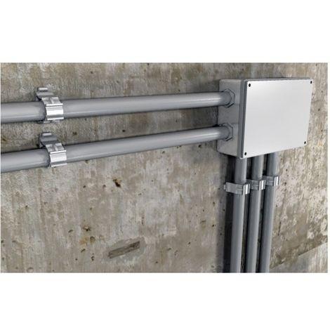 CLIP FISSATUBO CHIUSO IN NYLON mm 16