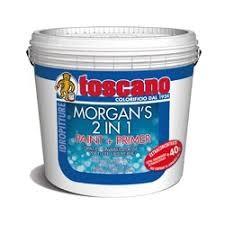 IDROPITTURA SUPER LAVABILE MORGAN'S 2 IN 1 PAINT & PRIMER 10 lt
