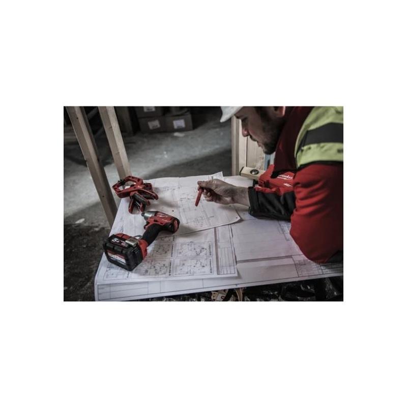 Kit m18-fpp2c2502x fuel trapano a percussione m18 fpd2 + avvitatore impulsi m18 fiwf con 2 batterie 5 ha