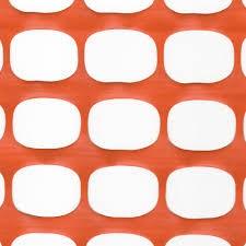 Rete per delimitazione cantiere arancio mt.1    x50 gr.150xmq