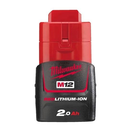 BATTERIA MILWAUKEE M12 2,0Ah AL LITHIO