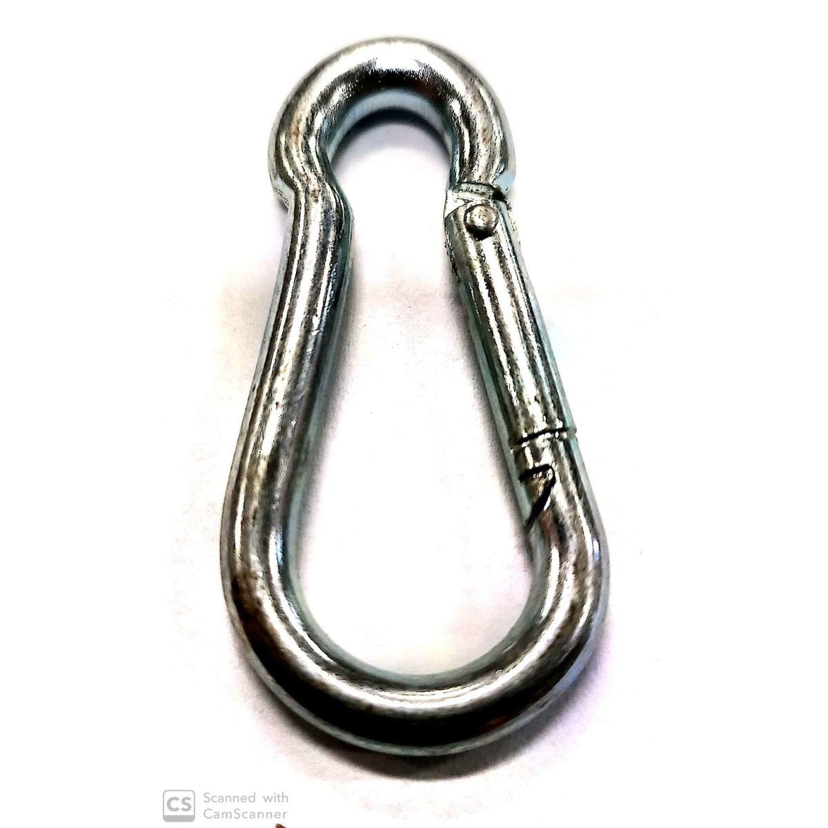 Moschettoni pompiere 10x100