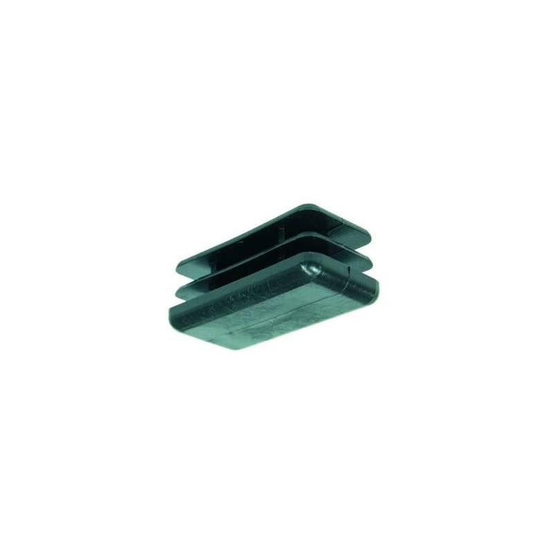 PUNTALE ALETTATO RETT. NERO mm 40x20