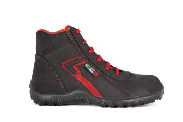 Scarpa  polacco pelle fiore mod. dp2n s3